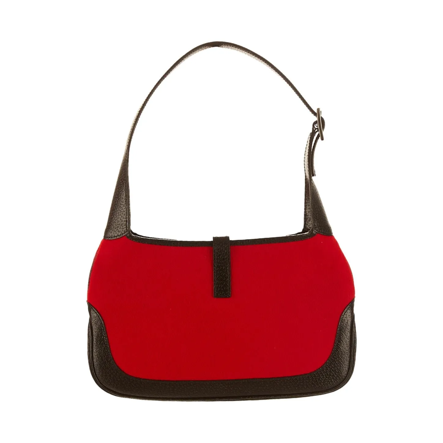 Gucci Red Felt Jackie Bag