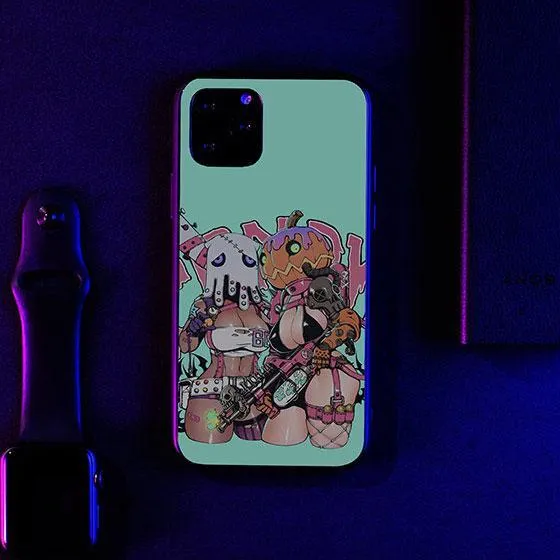 Halloween Candy 1 LED Case for iPhone