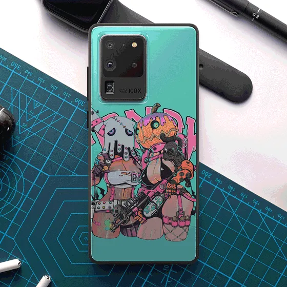 Halloween Candy 1 LED Case for Samsung