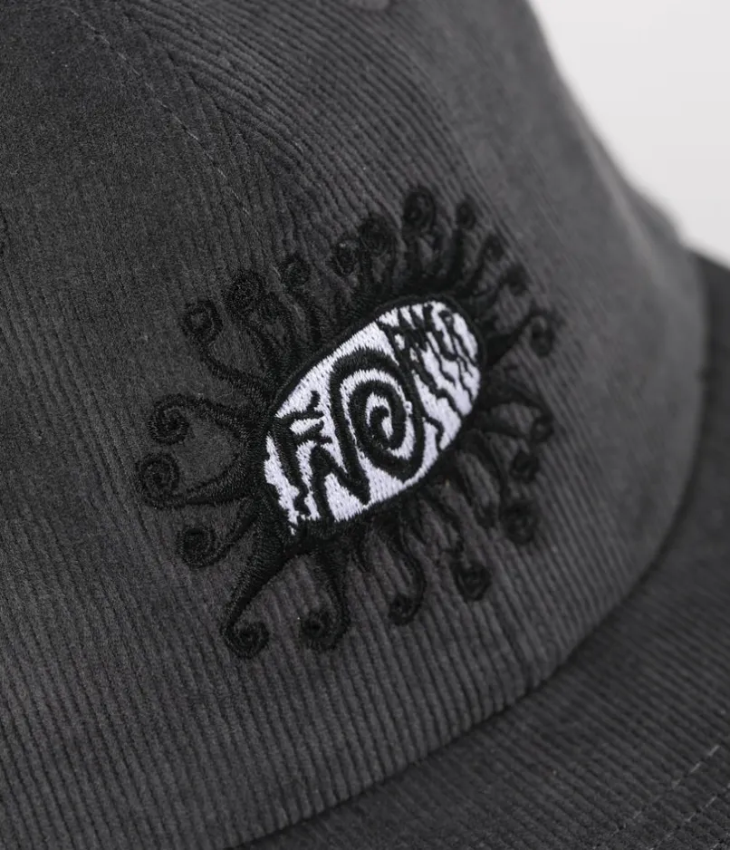 HALO CORD CAP - CHARCOAL