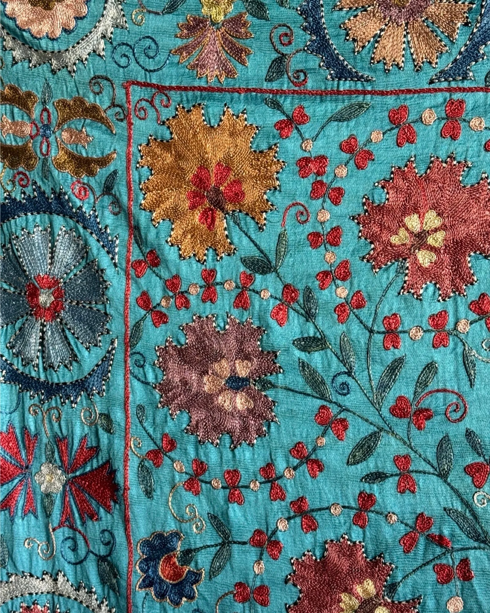 Hand Stitched Suzani (CSSU086024 |  60 x 92")