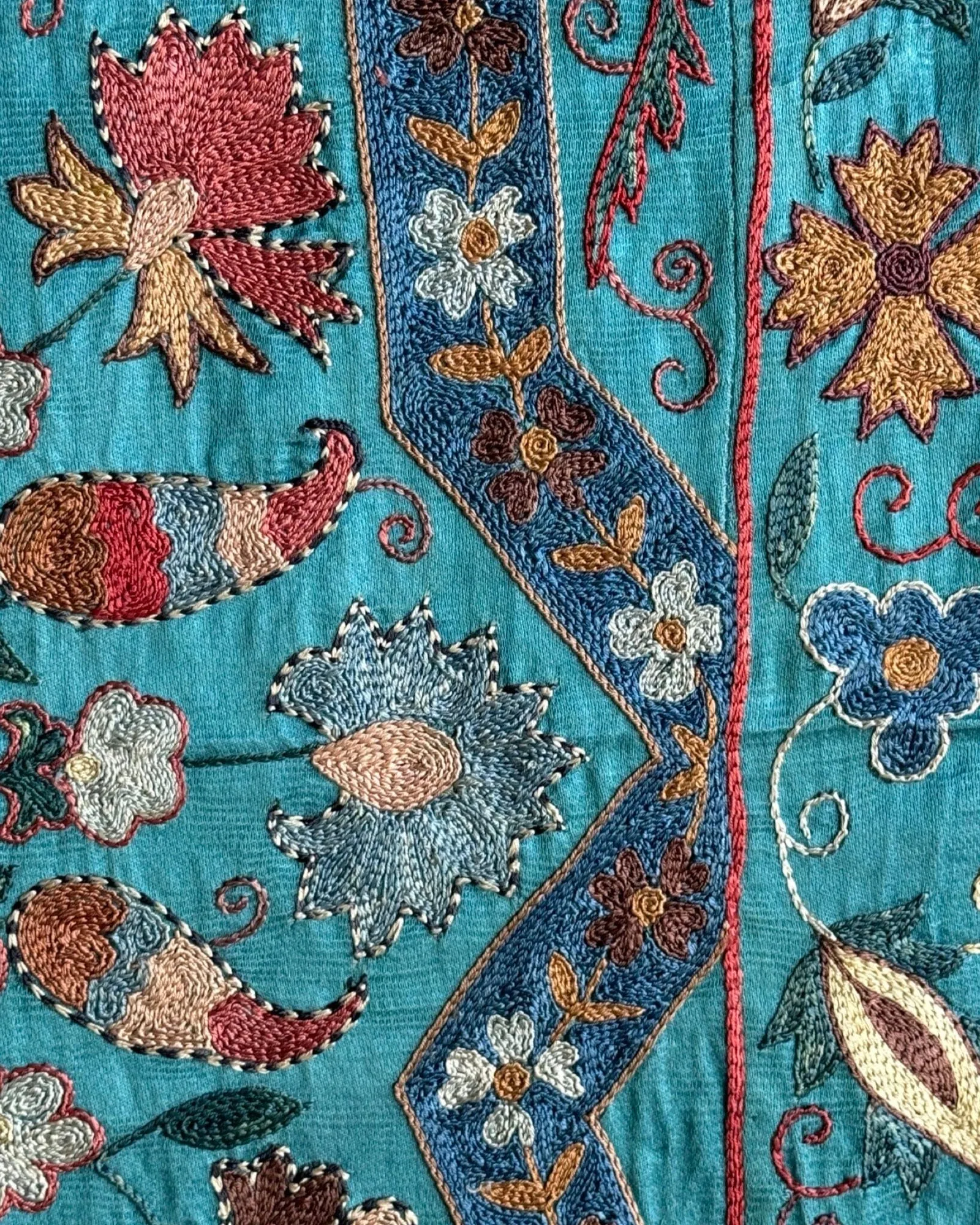 Hand Stitched Suzani (CSSU086024 |  60 x 92")