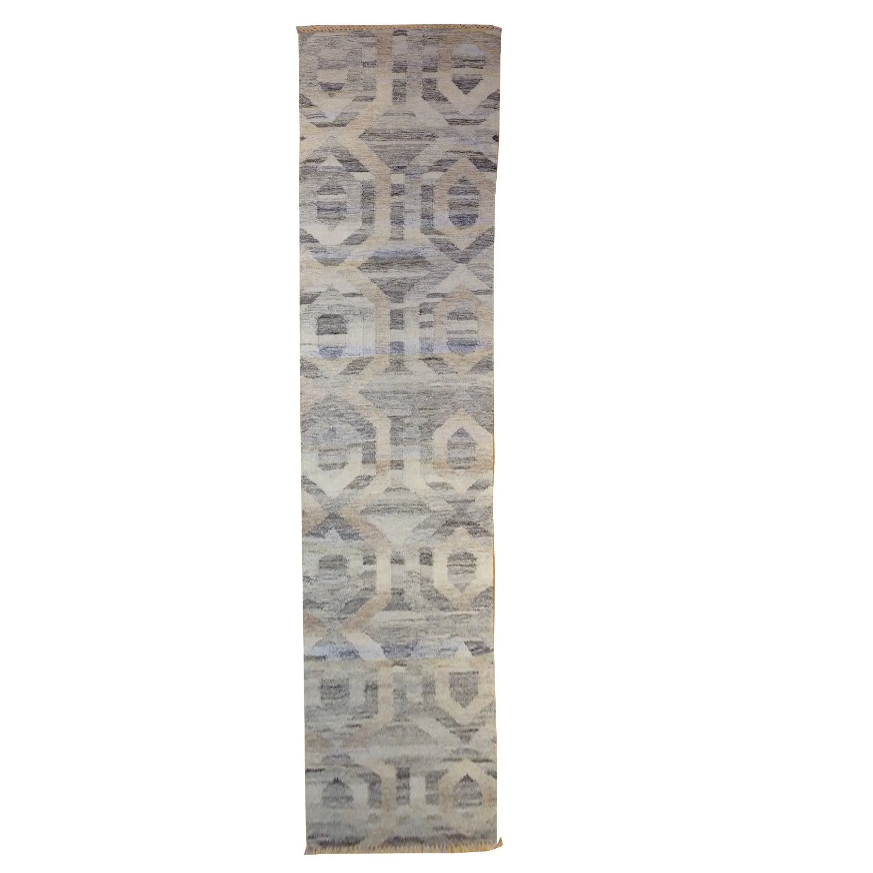 Hand-Woven Reversible Darrie Handmade Kilim Wool Rug (Size 2.6 x 11.10) Brral-5805