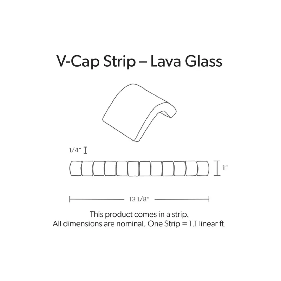 HAZY WAVE, LAVA V-CAP STRIP
