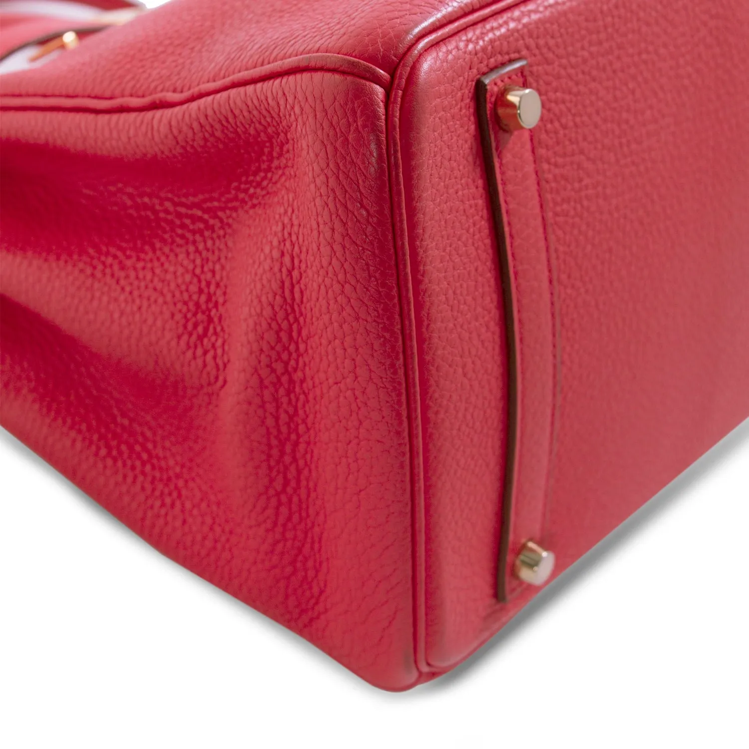 Hermès Birkin 35 Bougainvillier Clemence Leather
