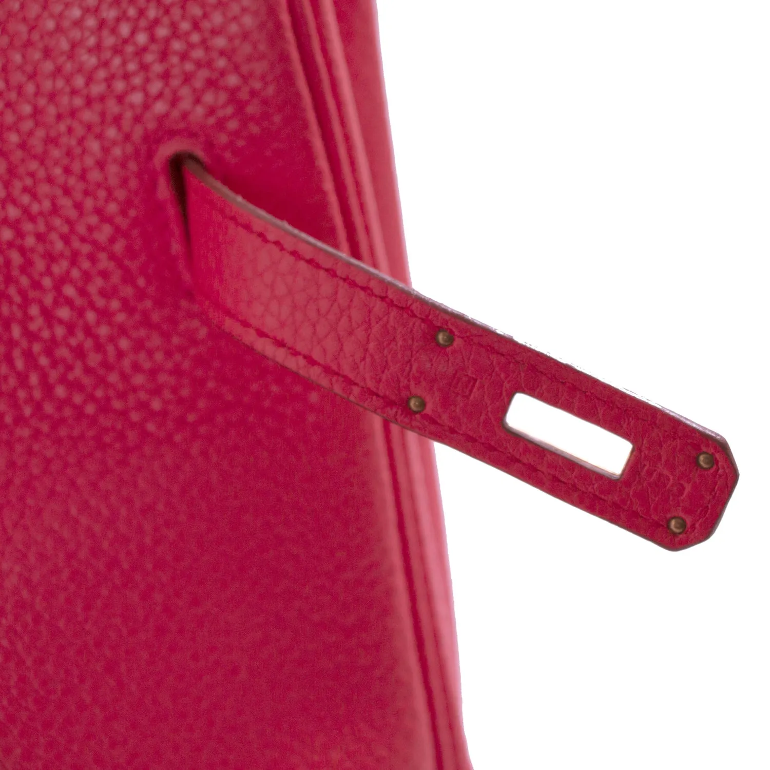 Hermès Birkin 35 Bougainvillier Clemence Leather