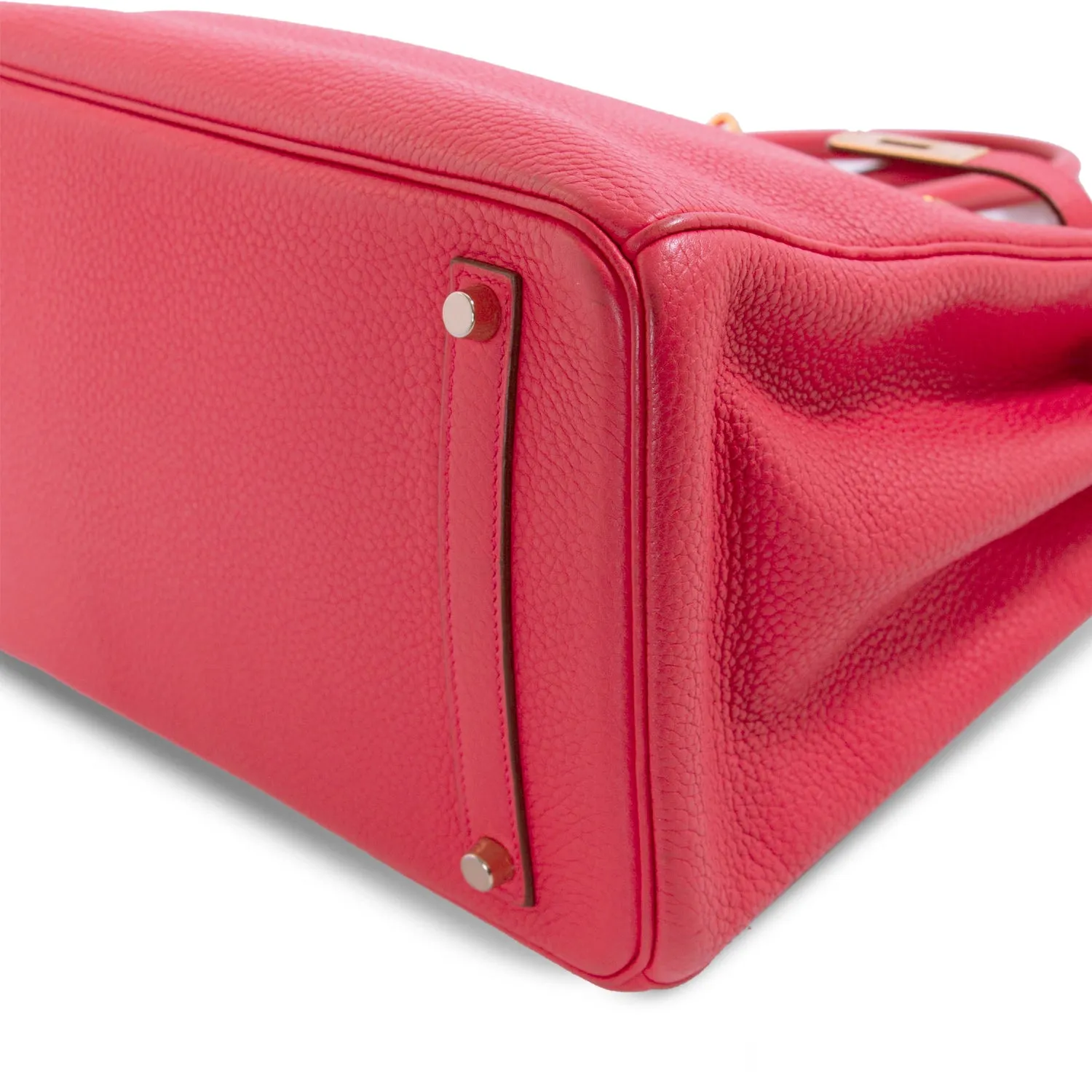 Hermès Birkin 35 Bougainvillier Clemence Leather