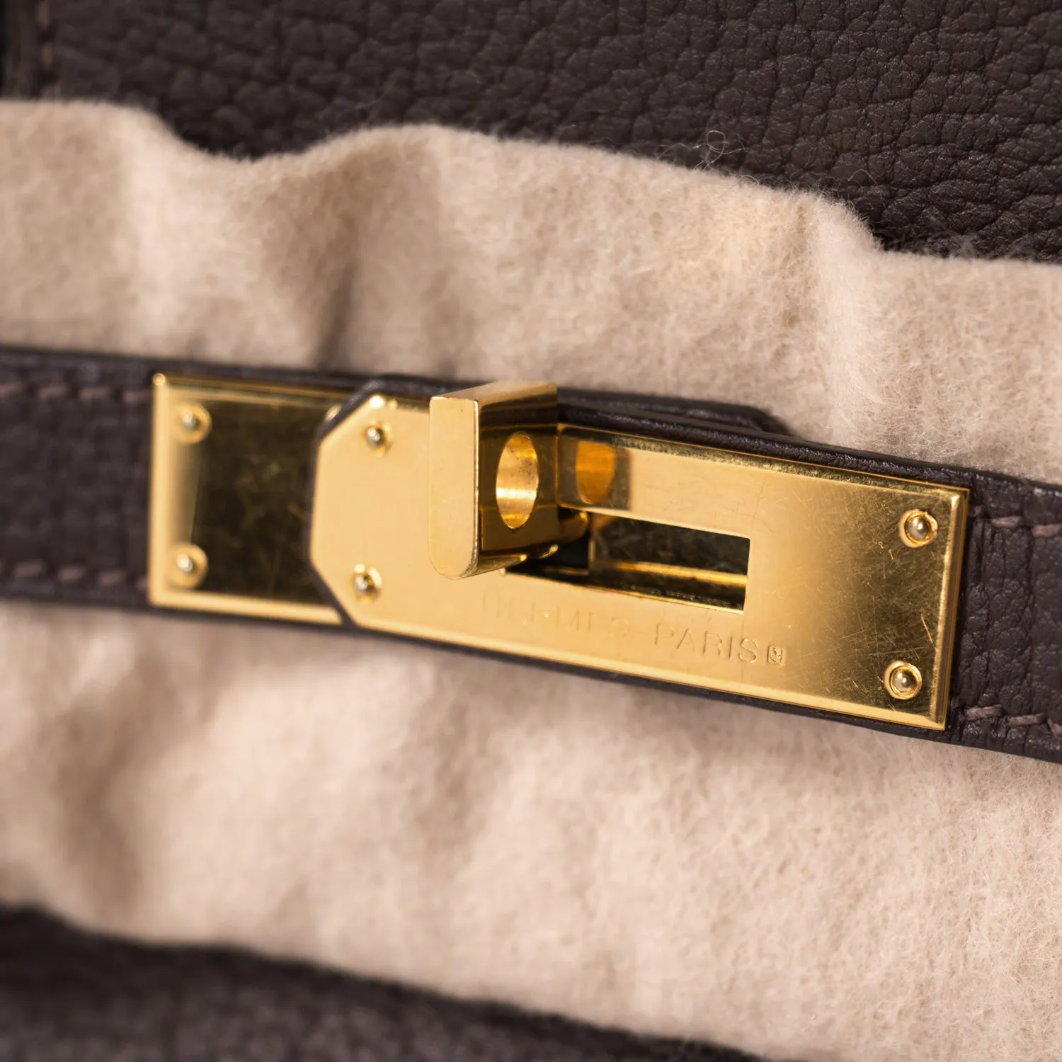 Hermès Birkin 36 HAC Cafe Fjord Leather