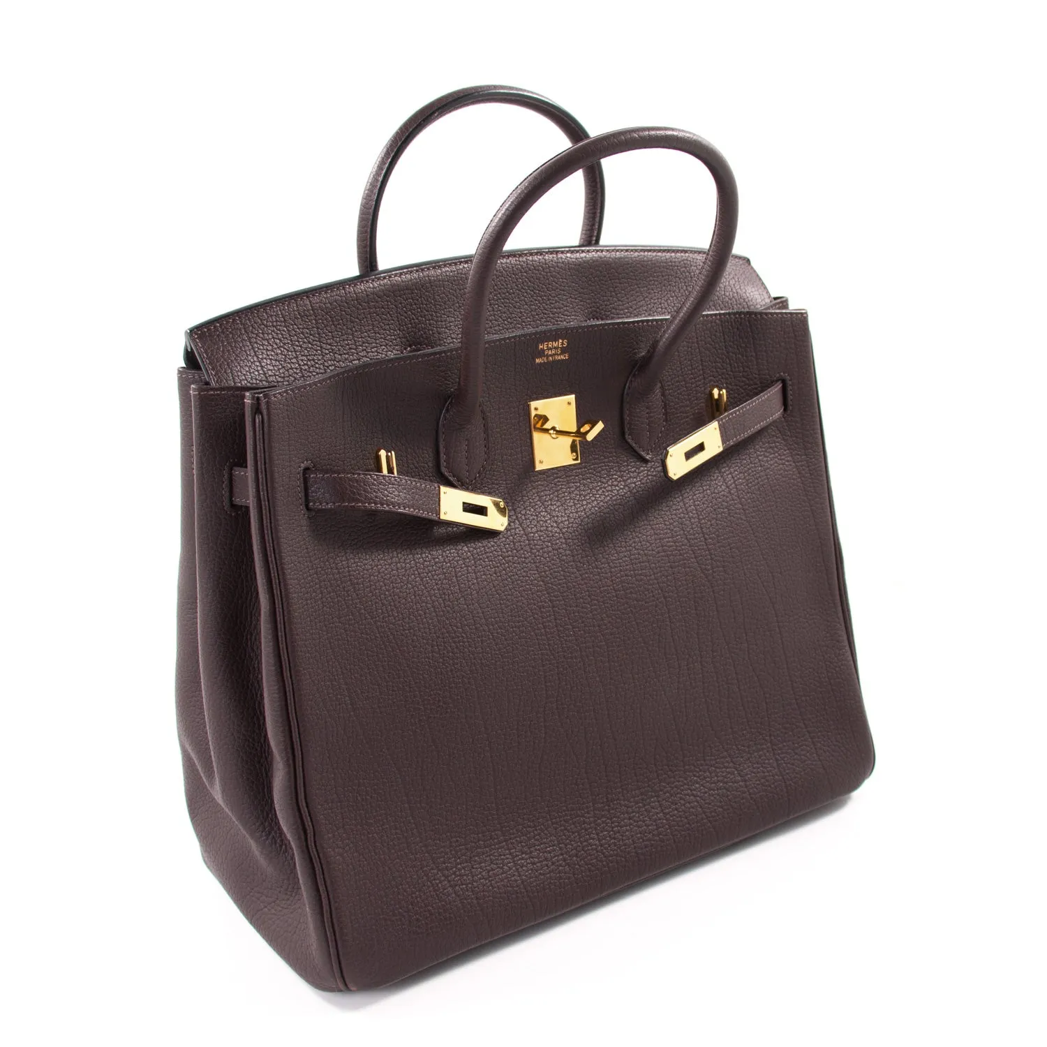 Hermès Birkin 36 HAC Cafe Fjord Leather