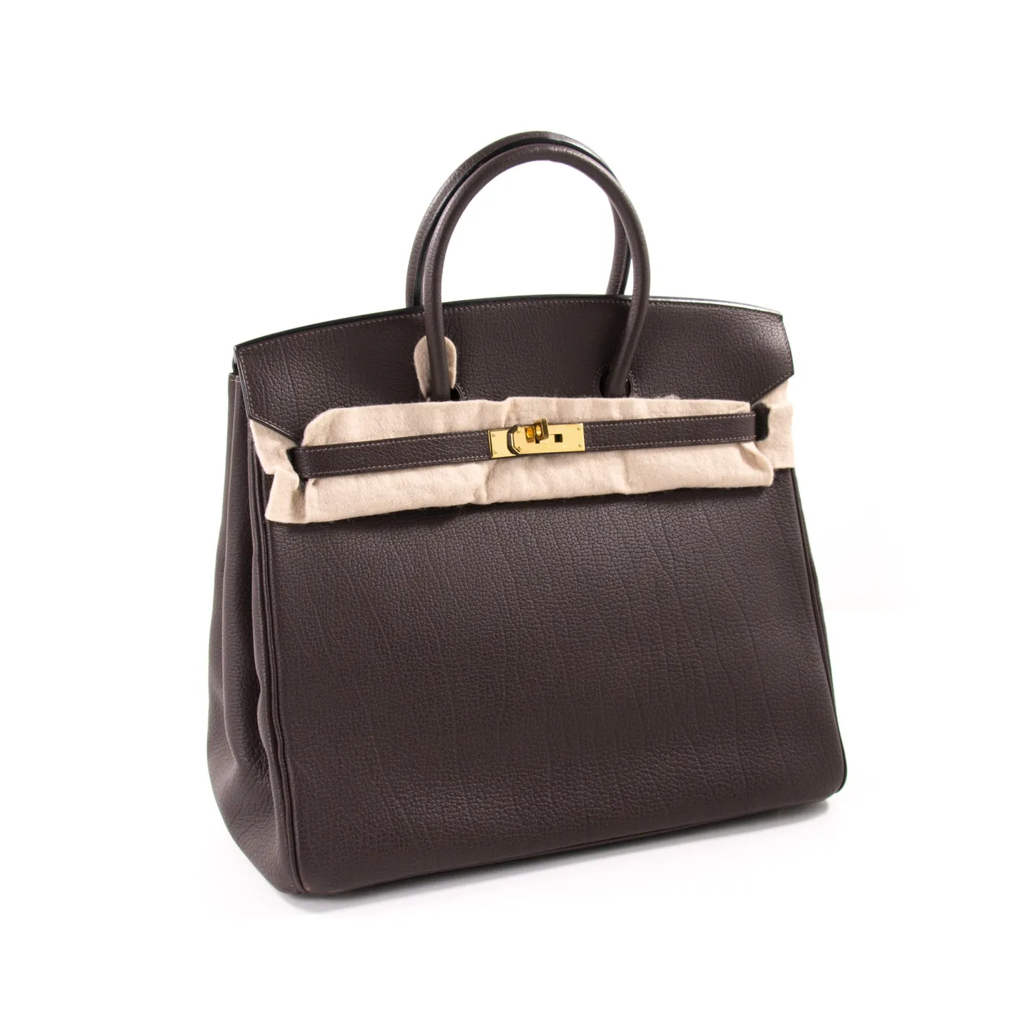 Hermès Birkin 36 HAC Cafe Fjord Leather