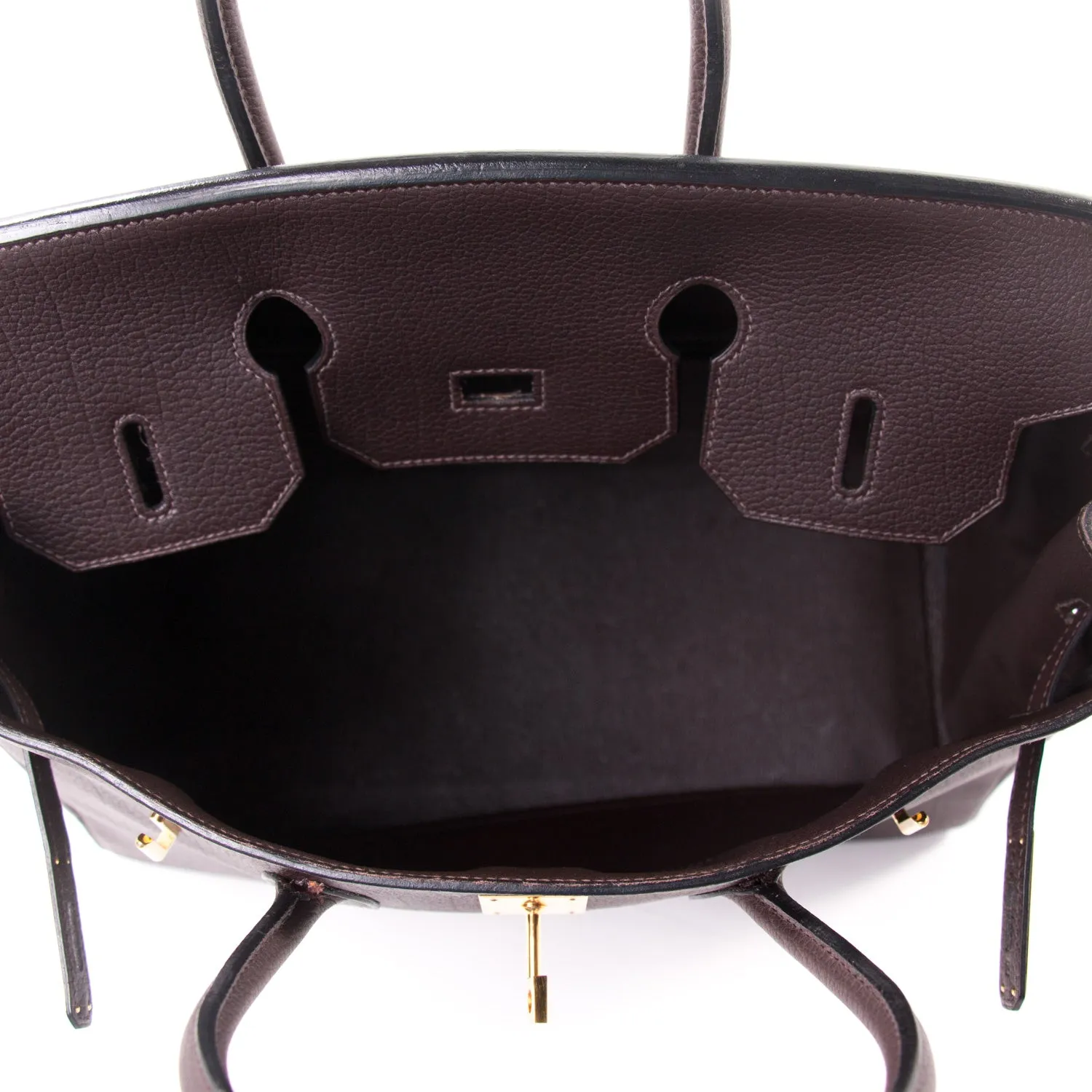 Hermès Birkin 36 HAC Cafe Fjord Leather
