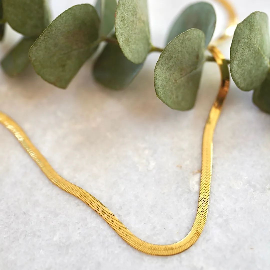 Herringbone Chain 4mm Thick