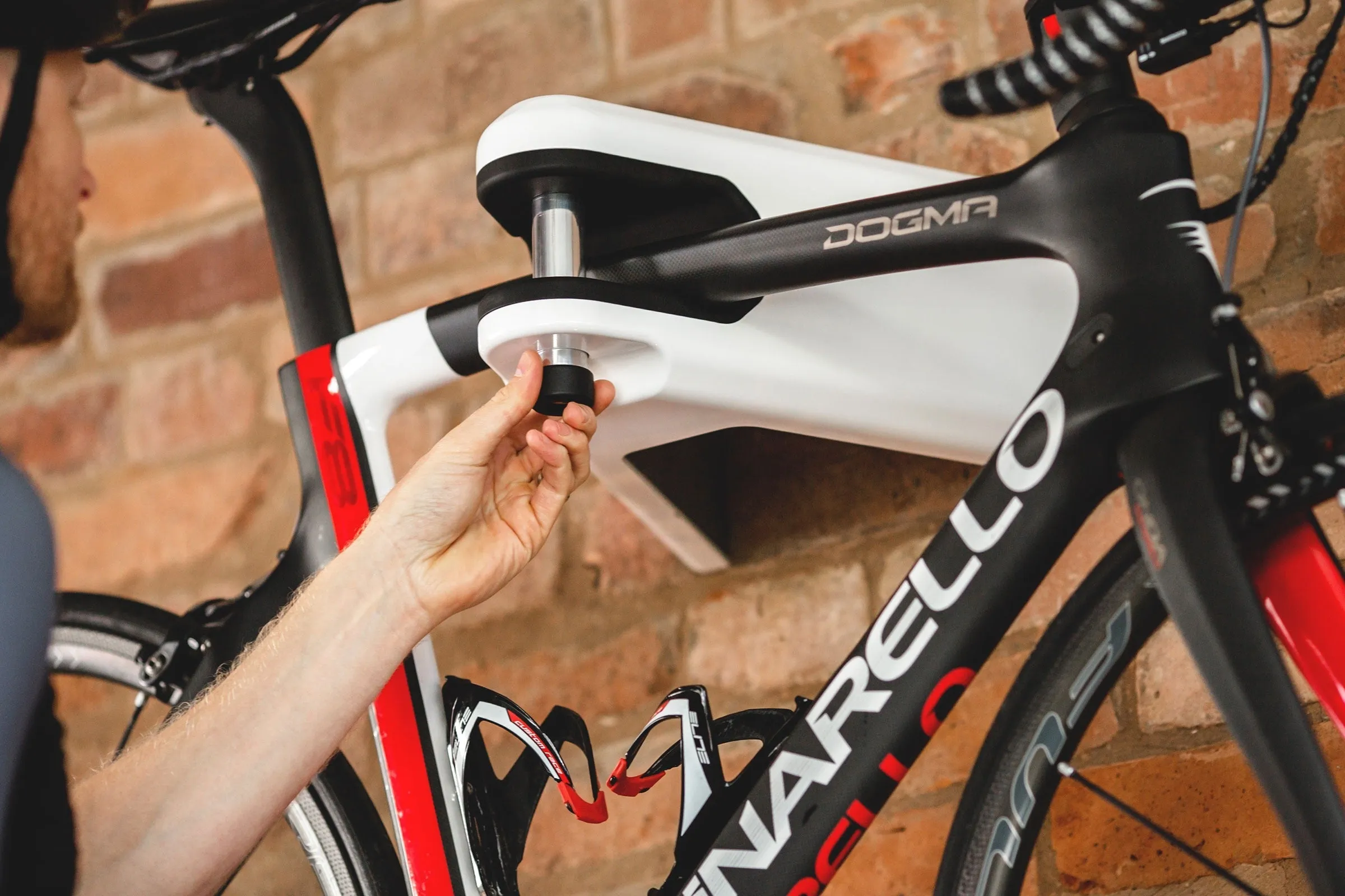 Hiplok Airlok Secure Bike Hanger - White