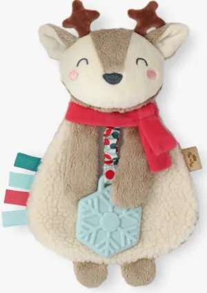 Holiday Reindeer Itzy Lovey™ Plush   Teether Toy