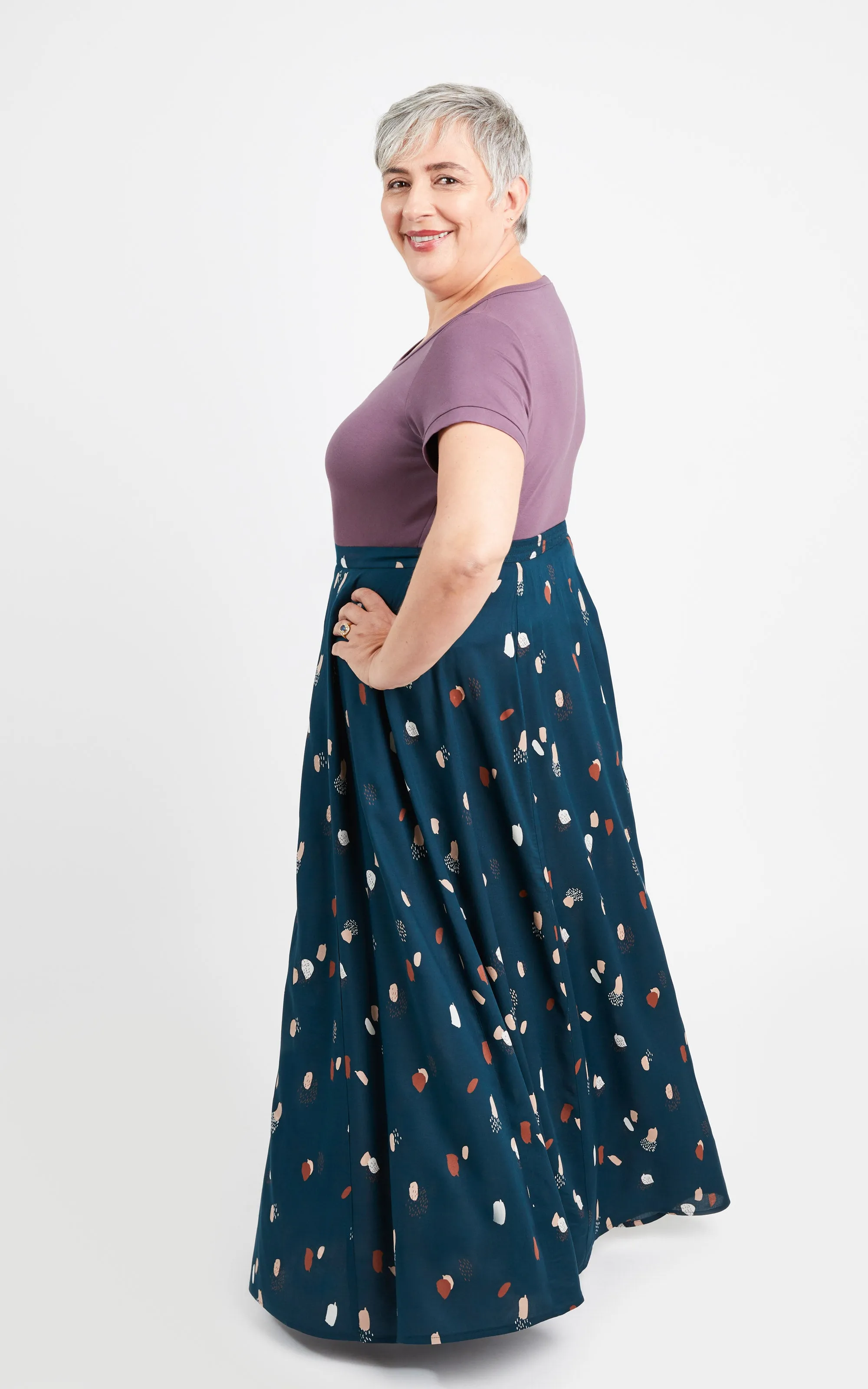 Holyoke Maxi Dress & Skirt 12-32 PDF pattern