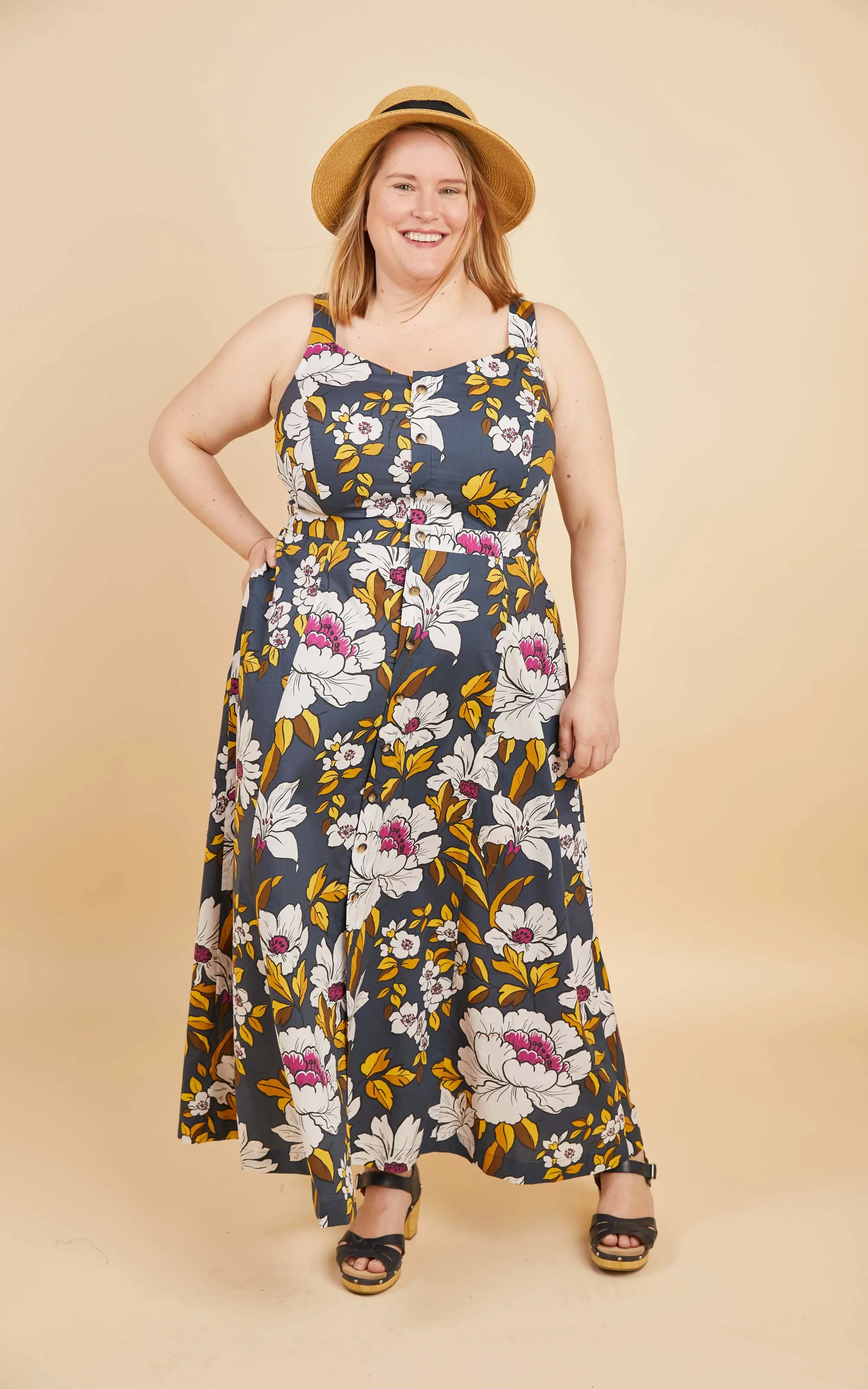 Holyoke Maxi Dress & Skirt 12-32 PDF pattern
