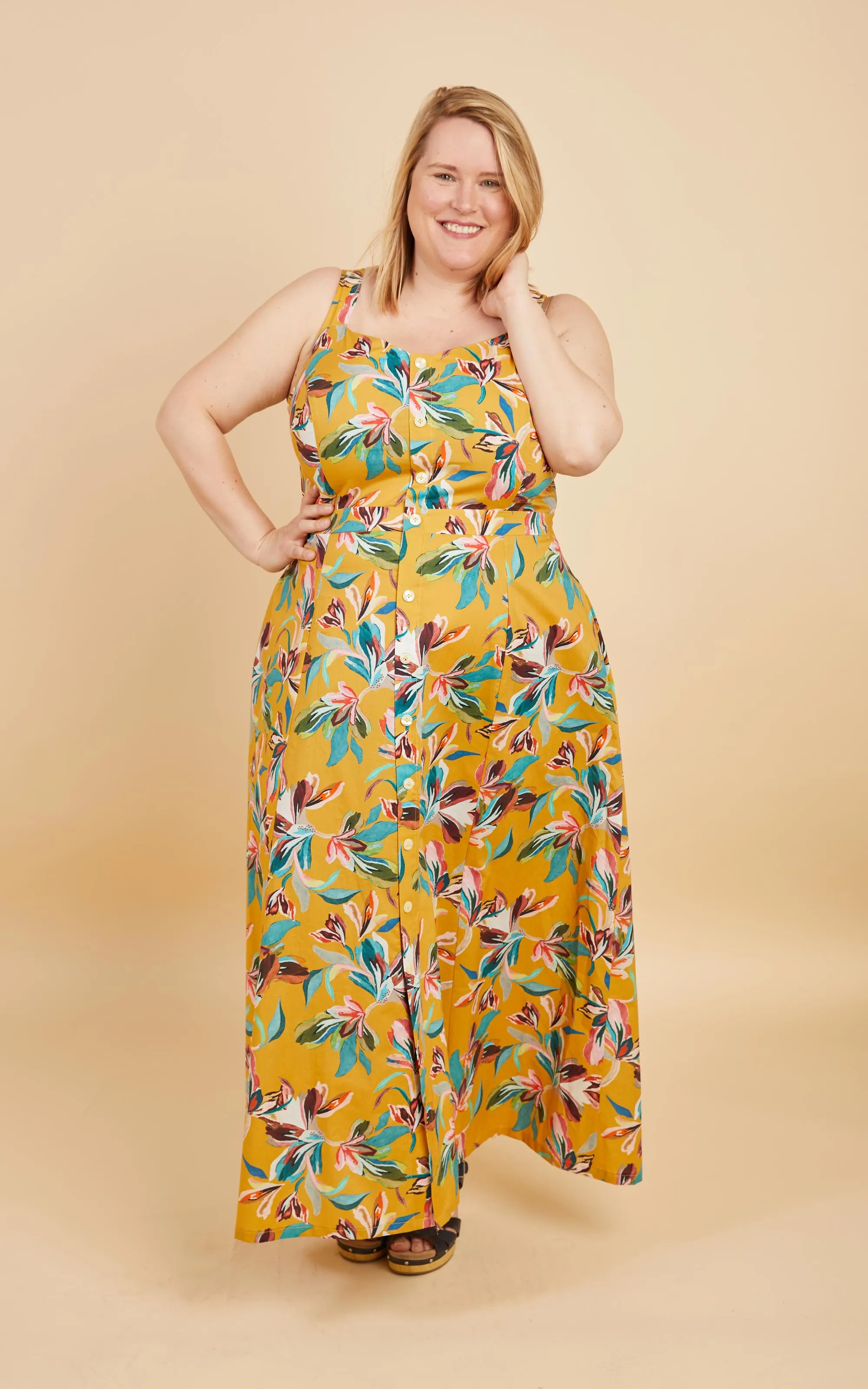 Holyoke Maxi Dress & Skirt 12-32 PDF pattern