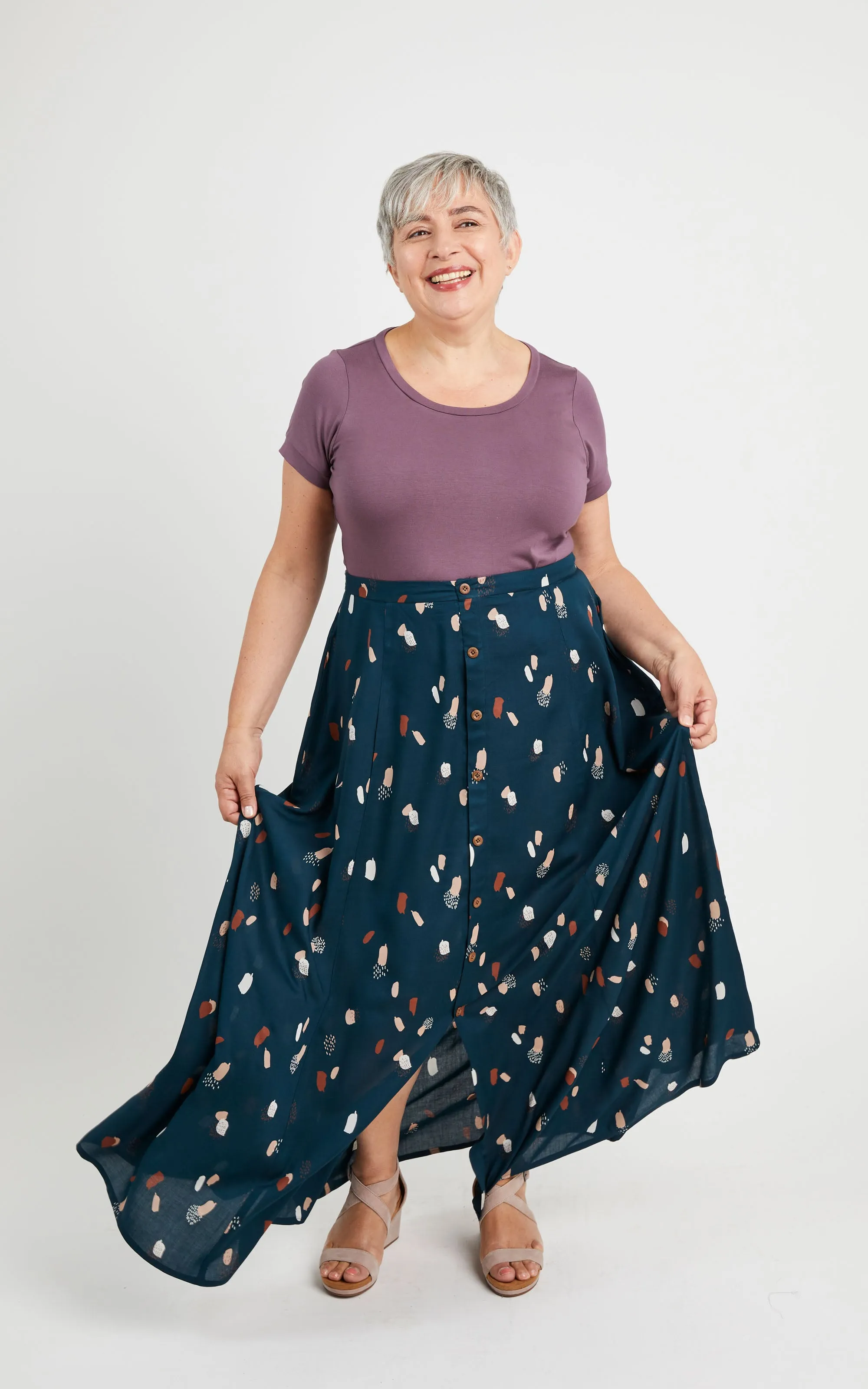 Holyoke Maxi Dress & Skirt 12-32 PDF pattern