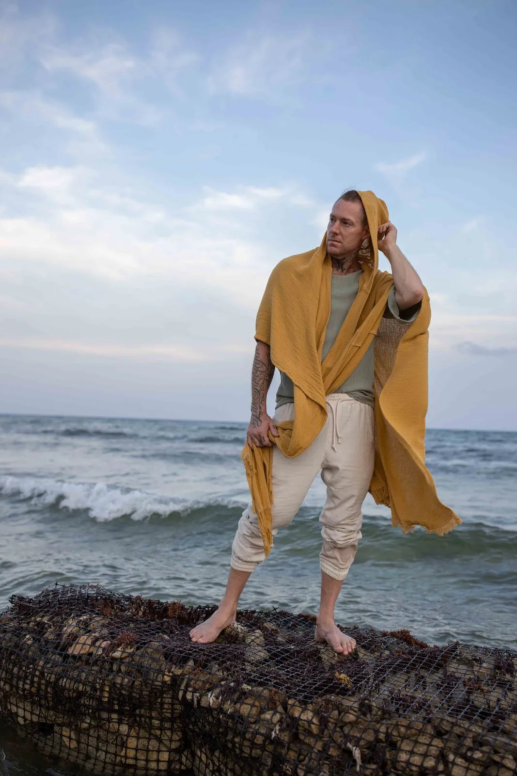 Hooded Ruana