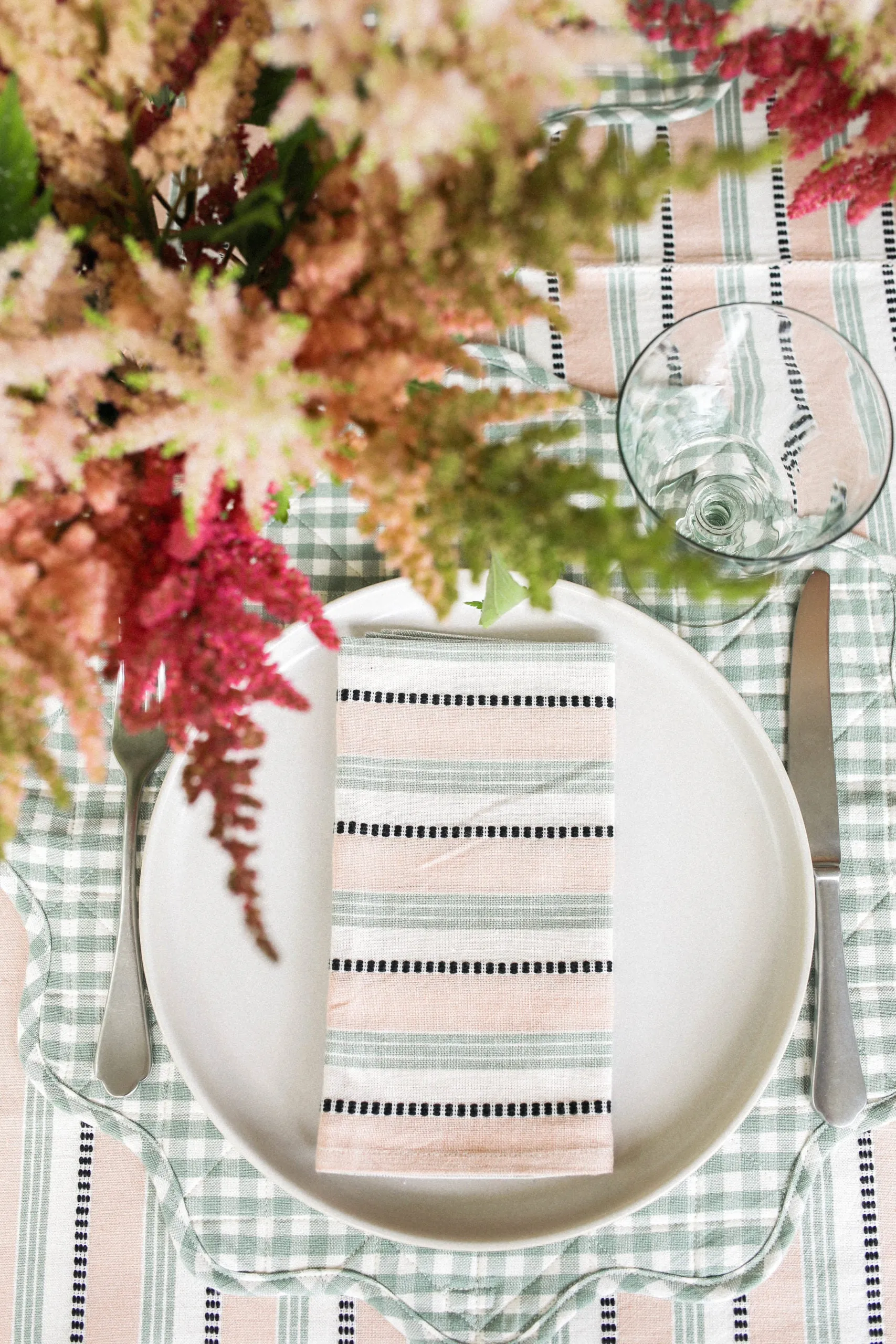 HTH Woven Napkin- Sage Amalfi