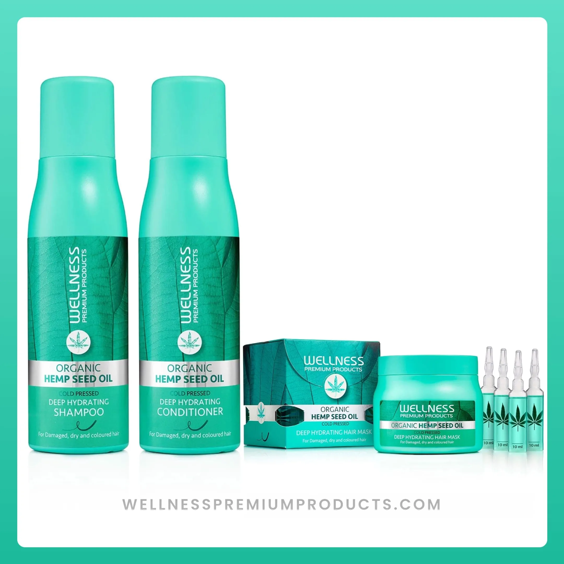 Hydration Bundle: Shampoo, Conditioner, and Hair Mask
