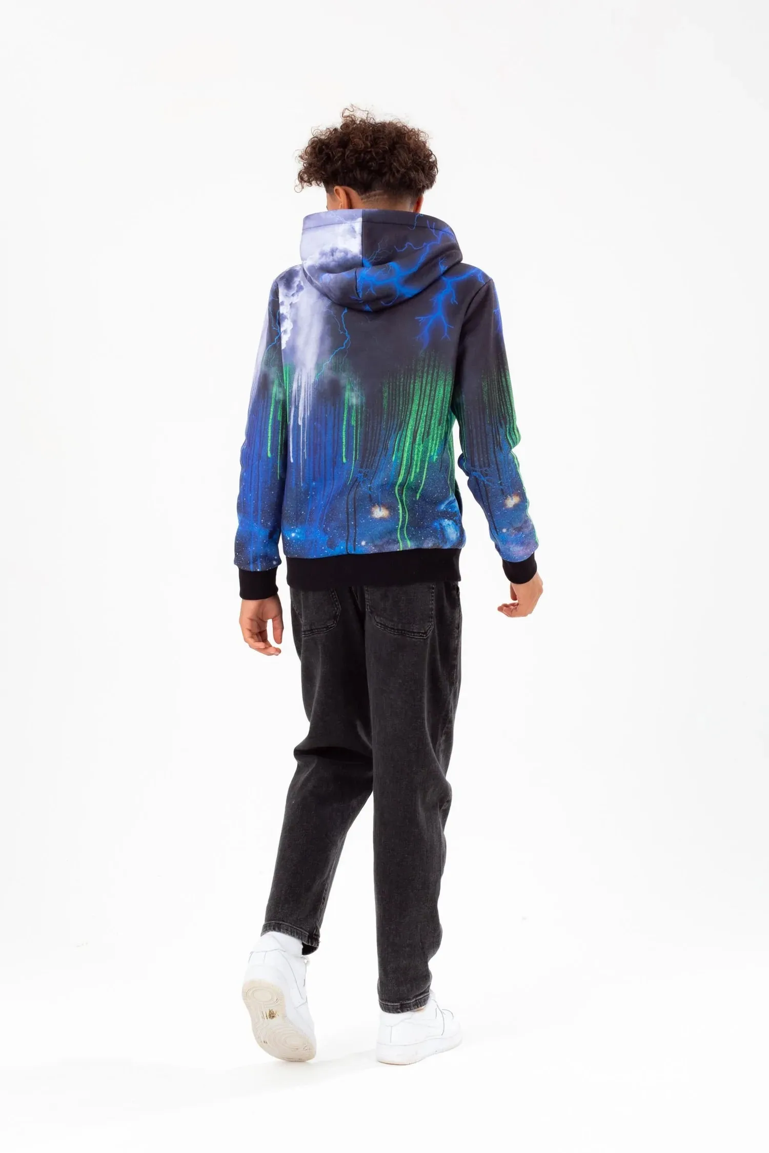 Hype Navy Storm Drips Hoodie Yvlr402