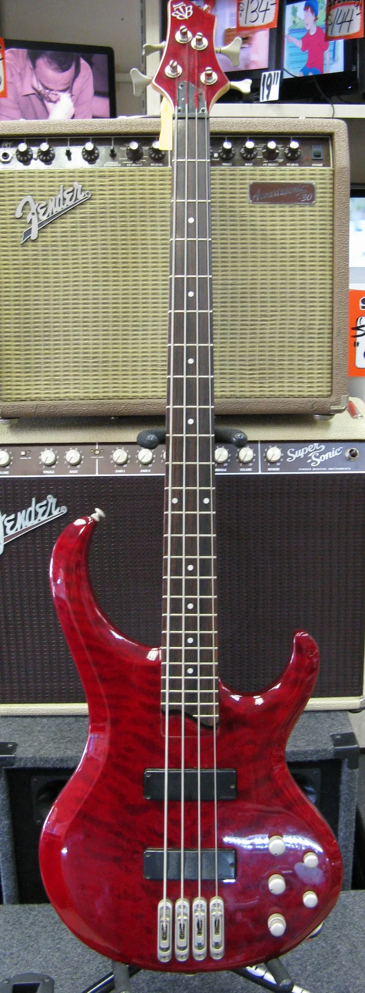 Ibanez BTB400QM Bass Guitar
