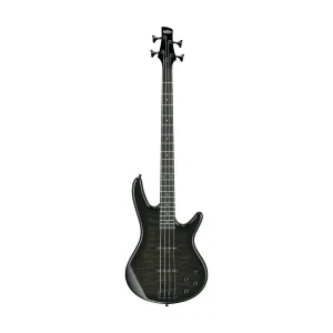 Ibanez GSR280QA-TKS Electric Bass Guitar, Transparent Black Sunburst
