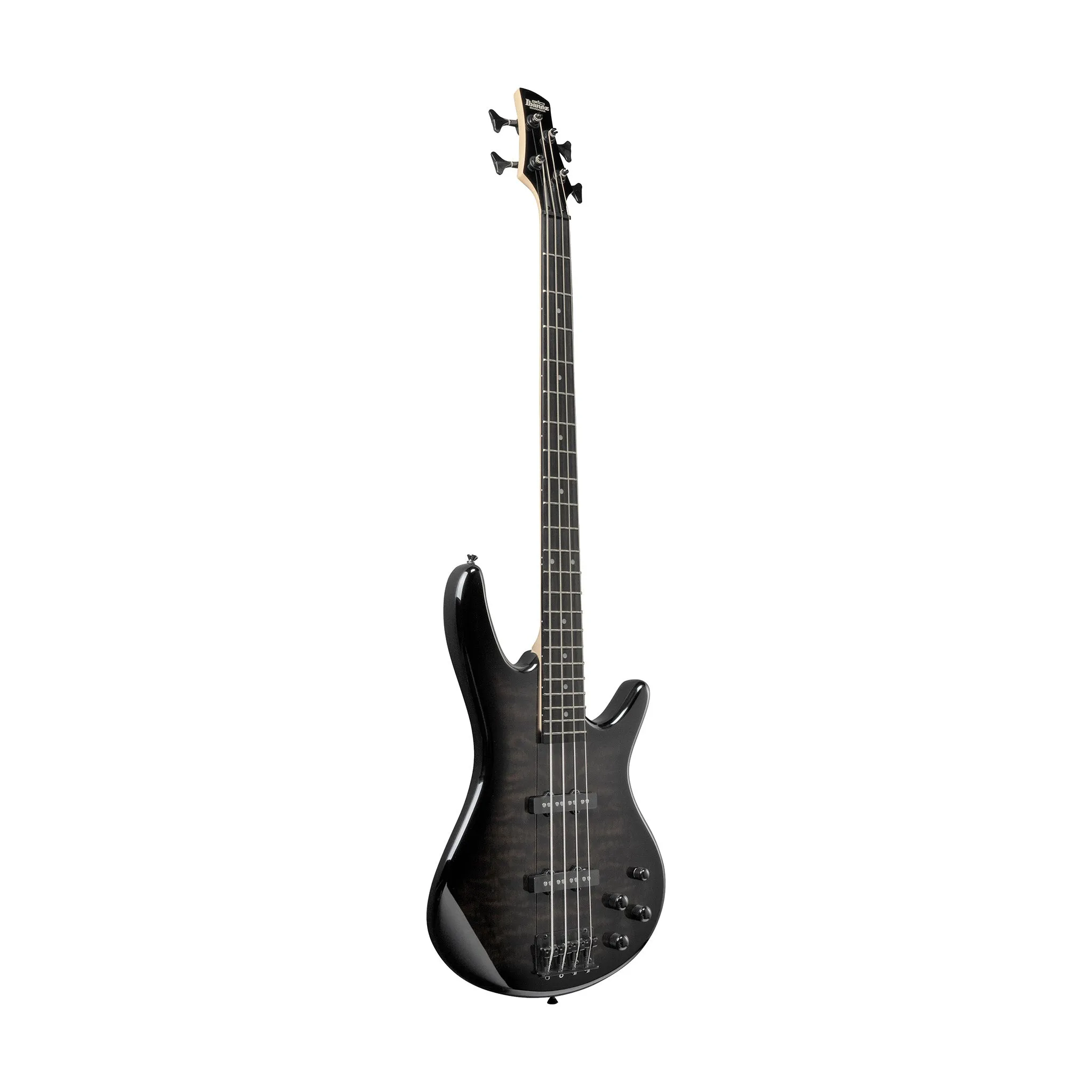 Ibanez GSR280QA-TKS Electric Bass Guitar, Transparent Black Sunburst