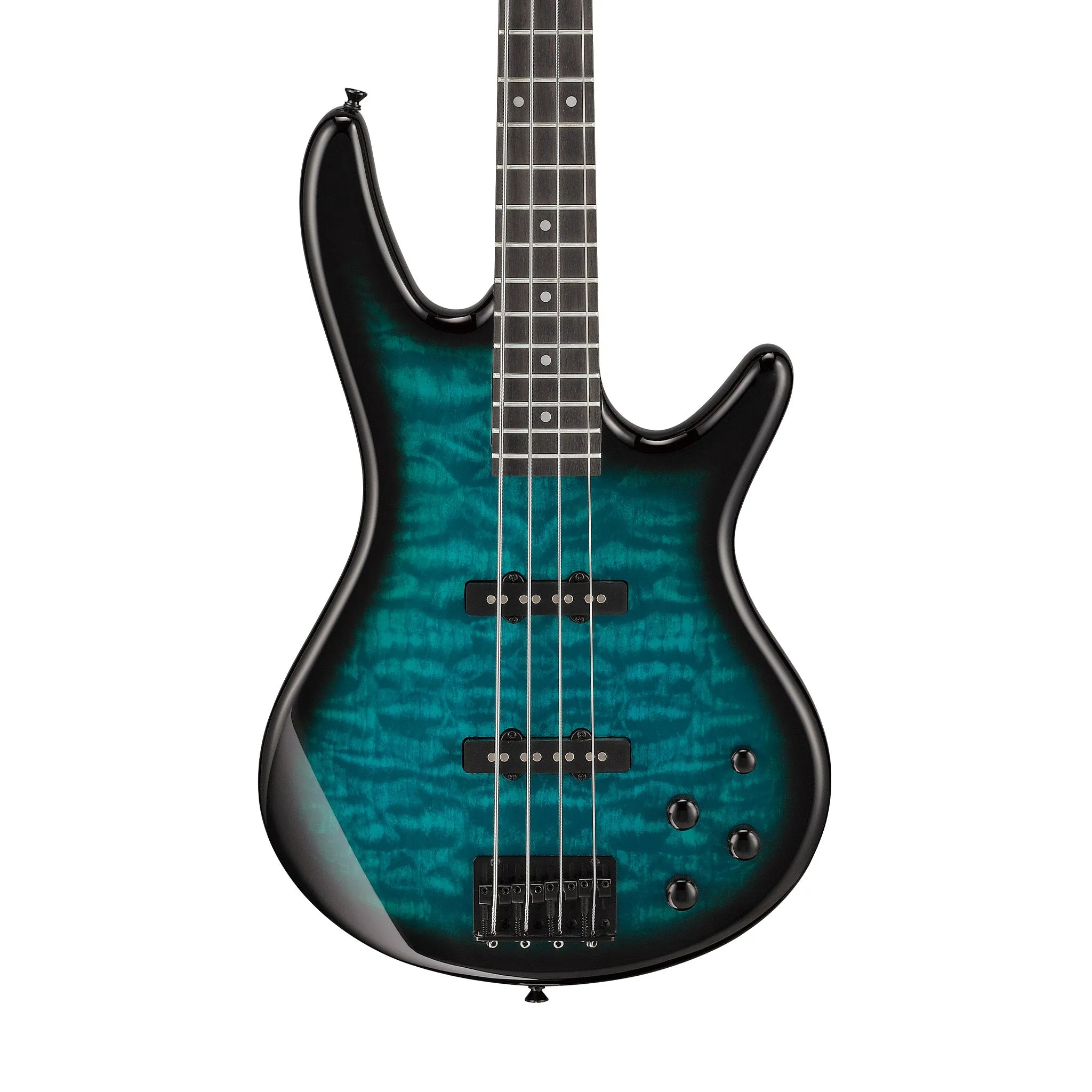 Ibanez GSR280QA-TMS Electric Bass Guitar, Transparent Marine Sunburst