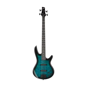 Ibanez GSR280QA-TMS Electric Bass Guitar, Transparent Marine Sunburst