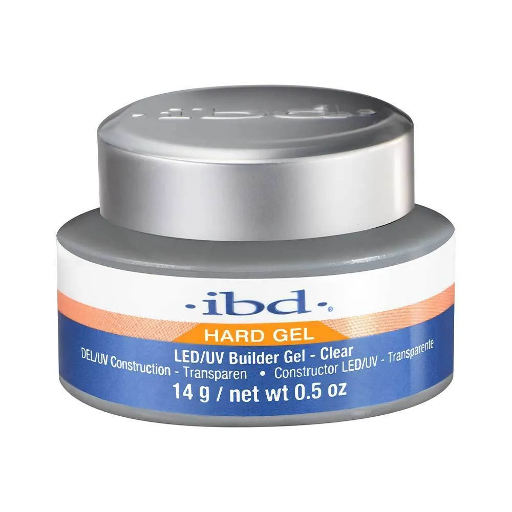 IBD Hard Gel - LED/UV Builder Gel - Clear