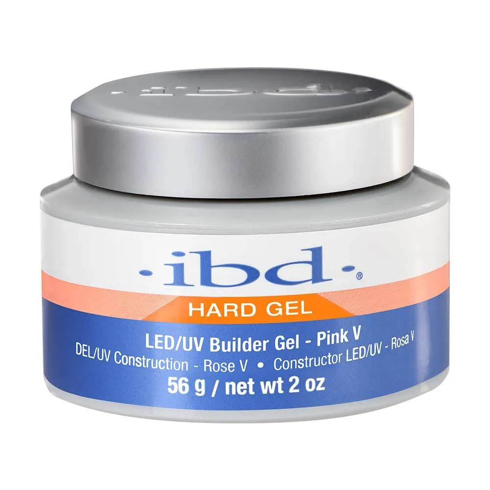 IBD Hard Gel - LED/UV Builder Gel - Pink V