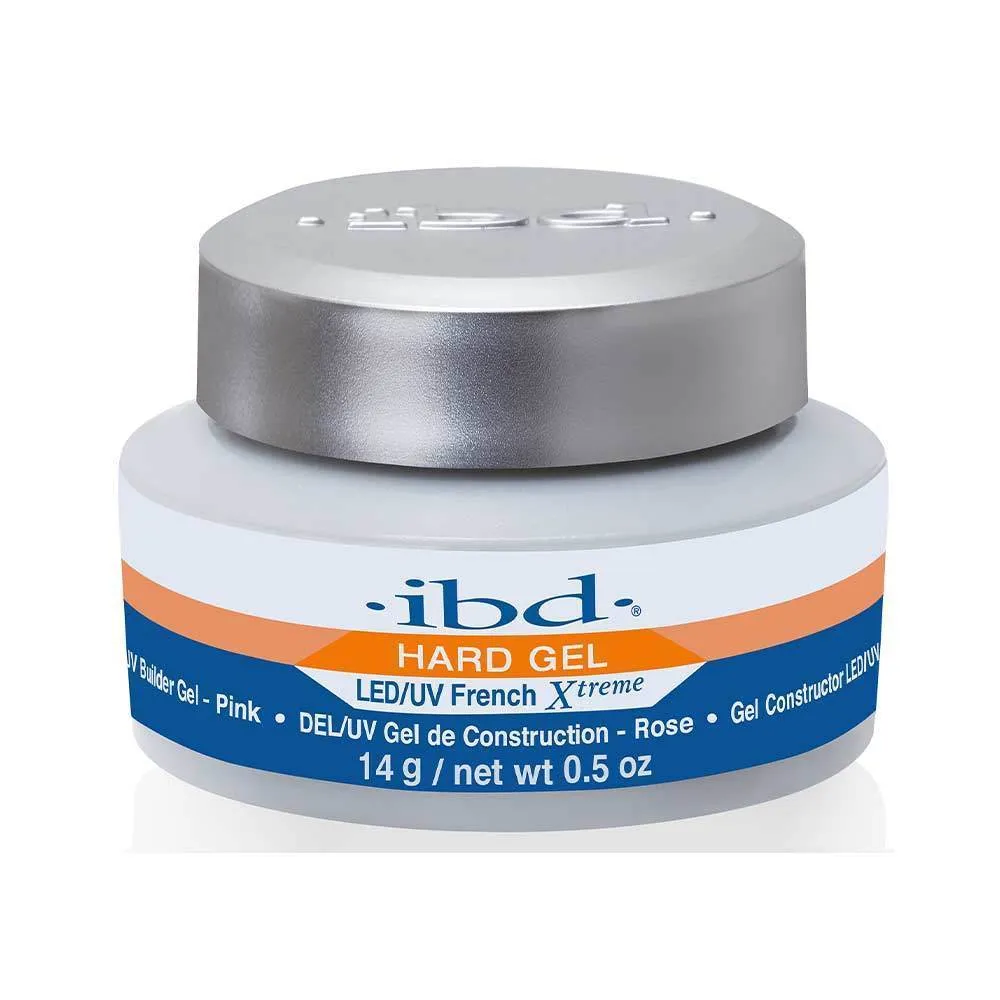 IBD Hard Gel - LED/UV French Xtreme Builder Gel - Pink