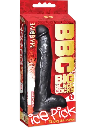 Icon Brands - BBCs Big Black Cocks "Ice Pick," 13 Inch