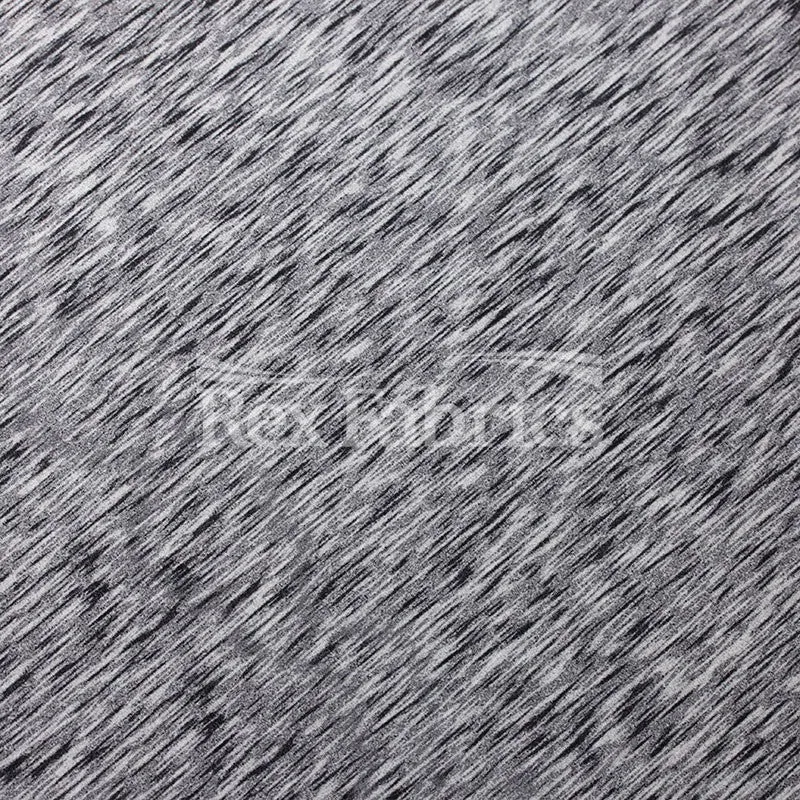 Impulse Heather Woven - Poly Spandex Woven Fabric - 170 GSM
