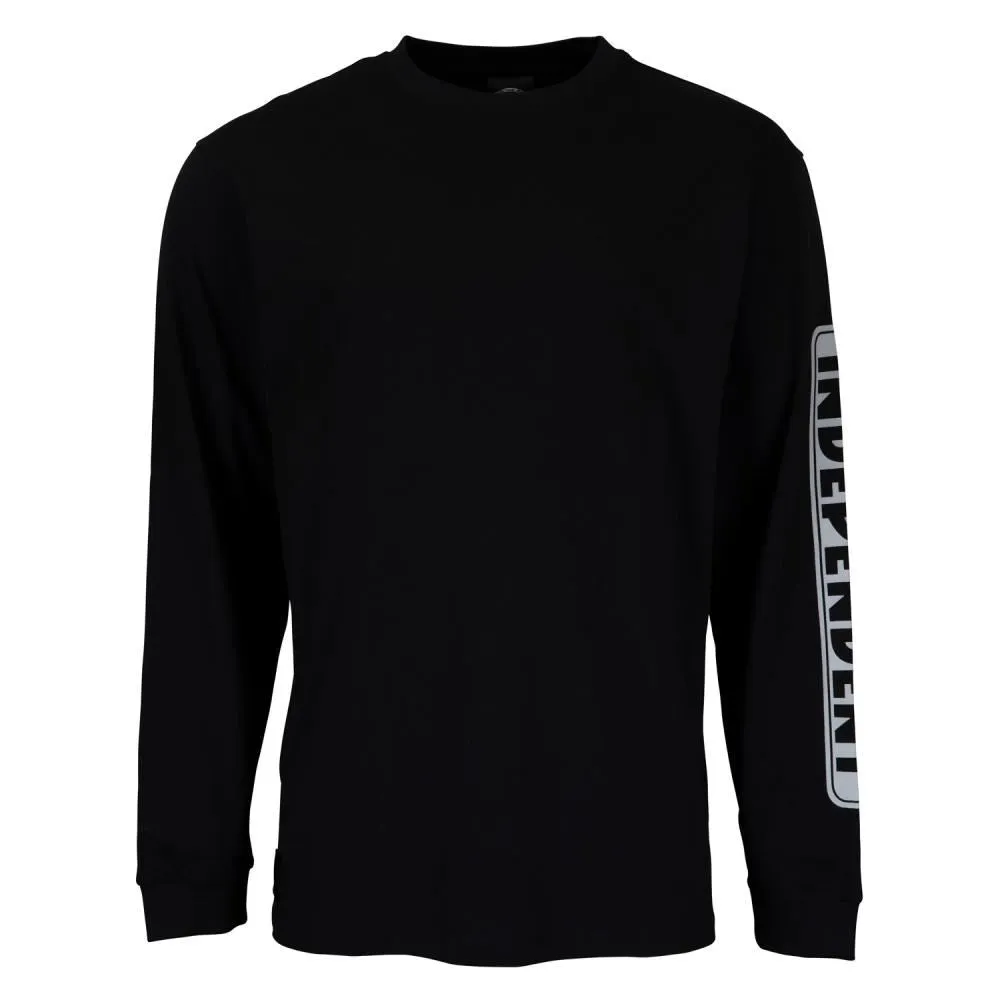 Independent Longsleeve T-Shirt Bar Reflect L/S T-Shirt - Black