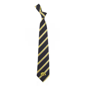 Iowa Hawkeyes Tie Woven Poly 1