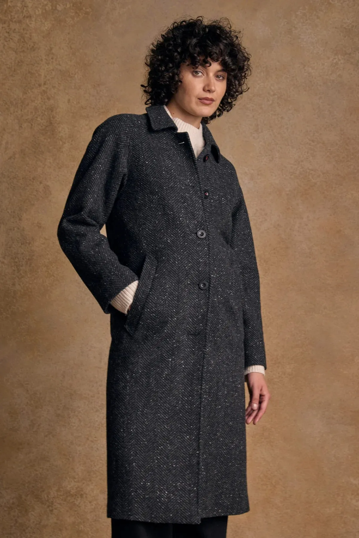 Irish Tweed Coat