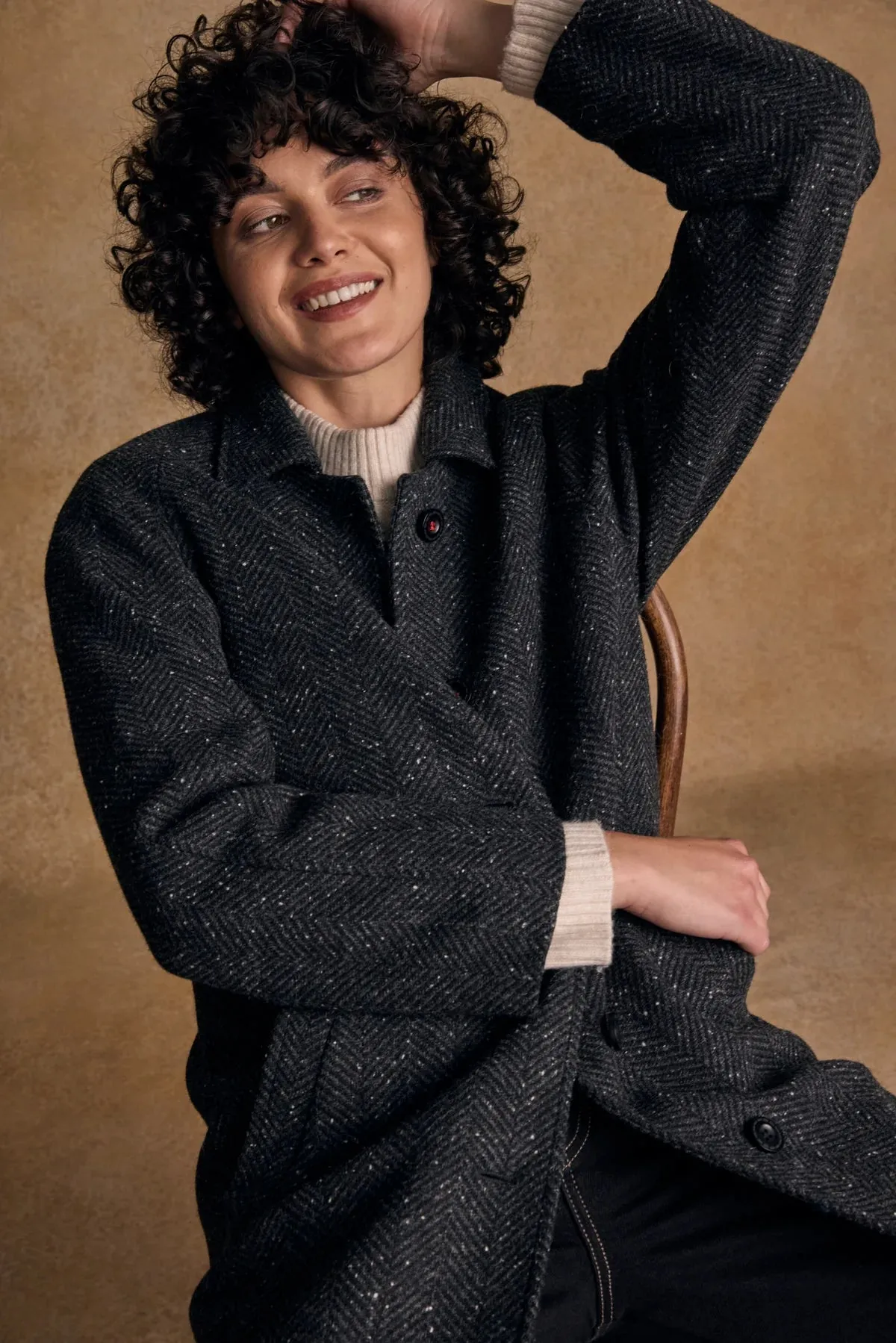 Irish Tweed Coat