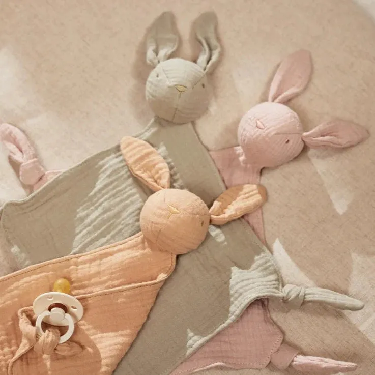 Jollein Pacifier Cloth Bunny Ears - Moonstone