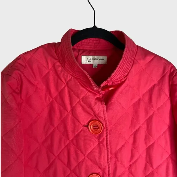 Jones New York Sport quilted jacket, EUC, size M