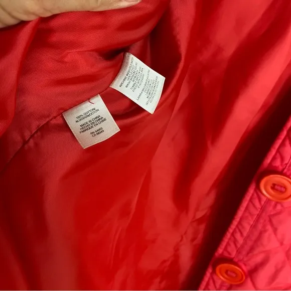 Jones New York Sport quilted jacket, EUC, size M