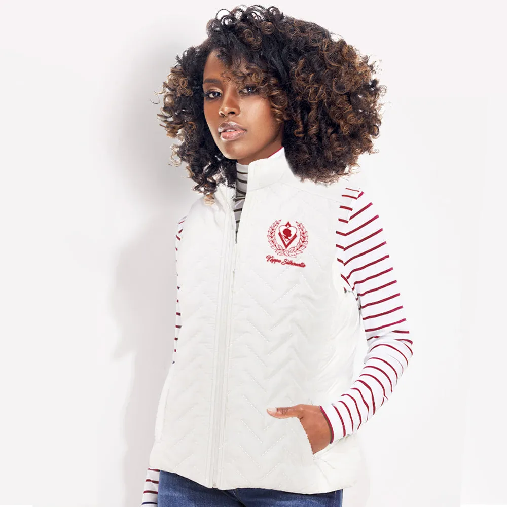 Kappa Alpha Psi Silhouette Quilted Vest