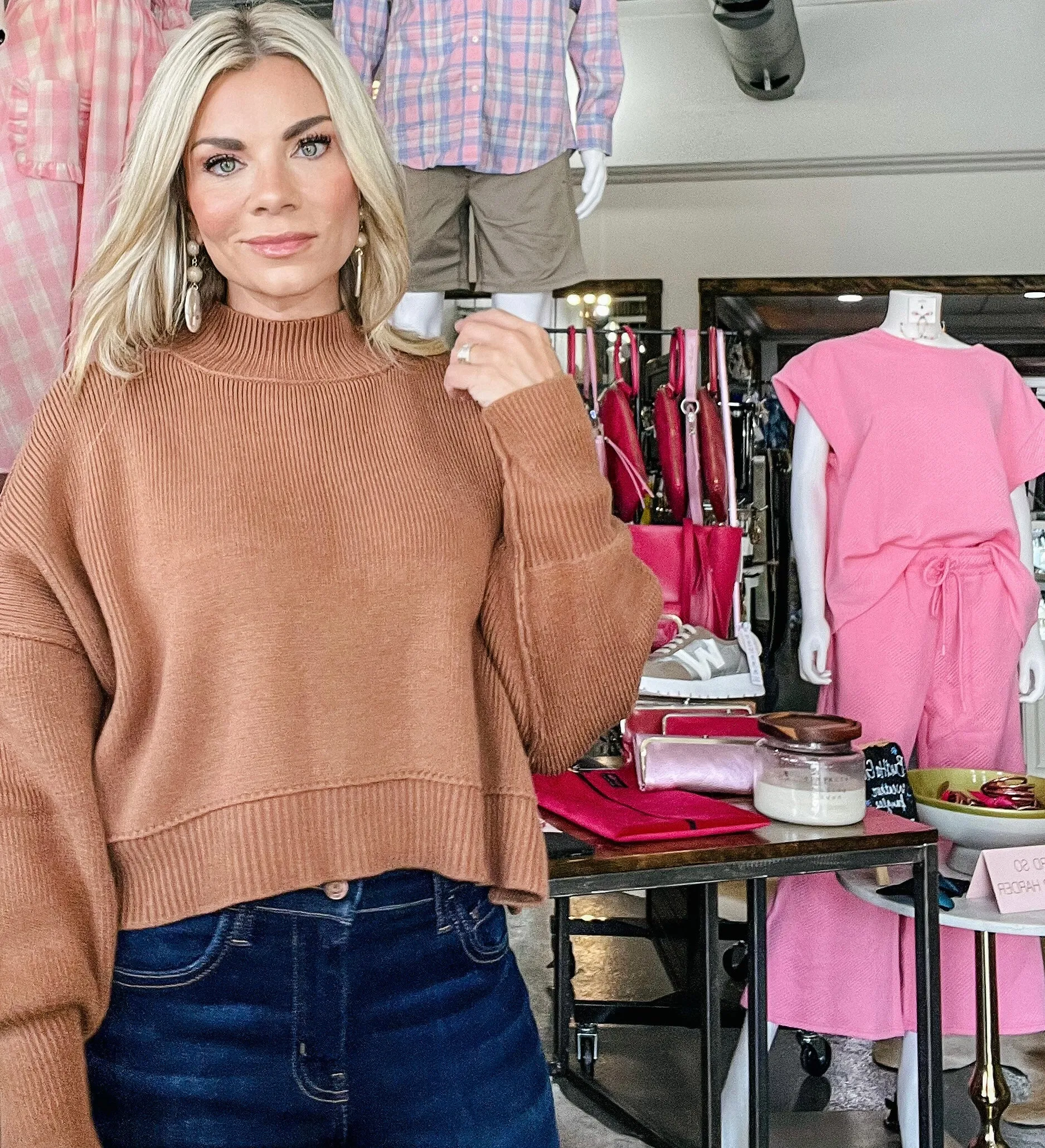 Karson Cropped Sweater