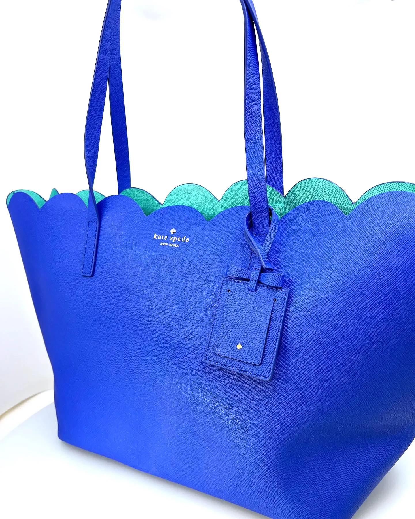 KATE SPADE LILY AVENUE CARRIGAN SCALLOP TOTE BAG