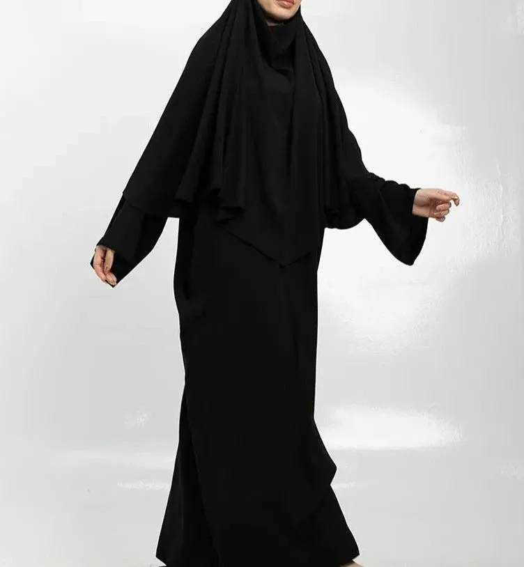Khimar Abaya - Black
