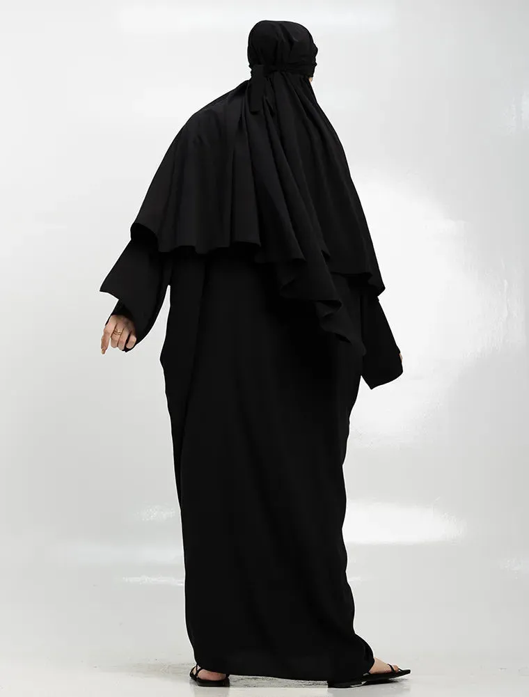 Khimar Abaya - Black