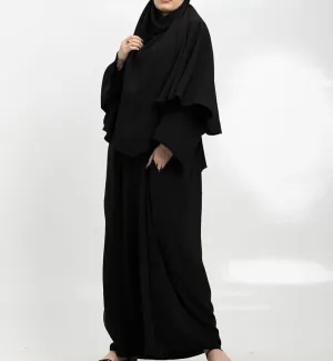 Khimar Abaya - Black