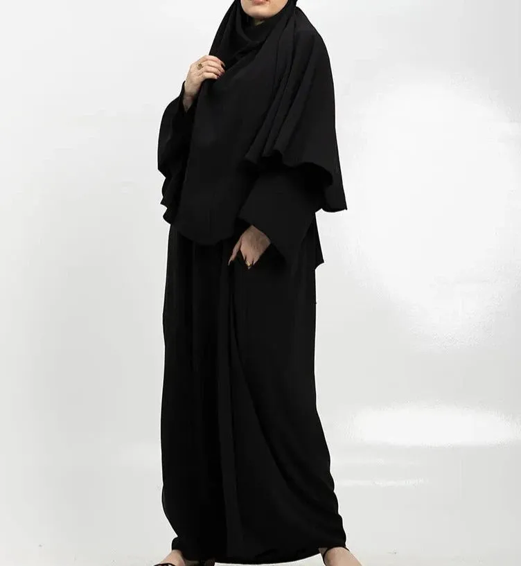 Khimar Abaya - Black